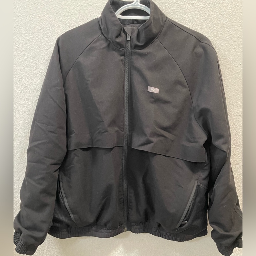 Sydney Scrub Jacket
Color:Black 
Size: Large